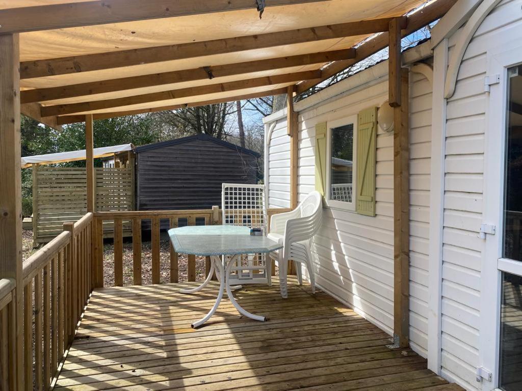 Mobil-Home Au Parc Des Roches Saint-Chéron Kültér fotó